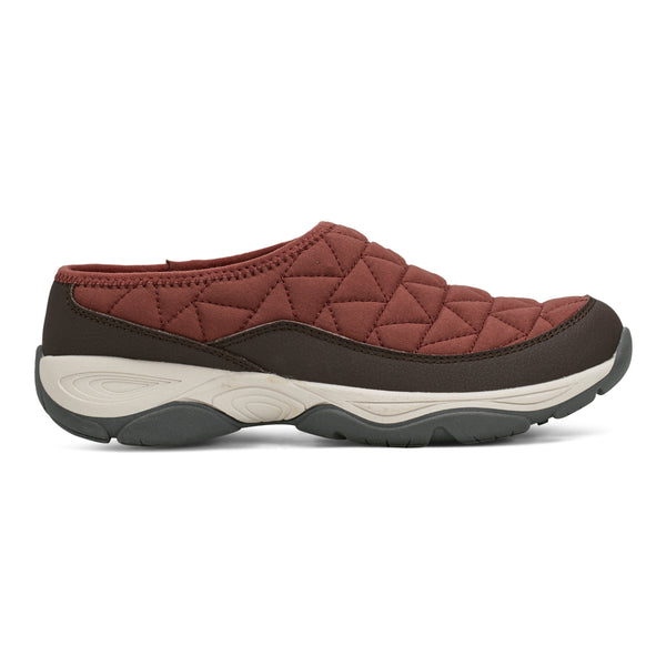 Easy Spirit Muffy Casual Clogs Dark Red