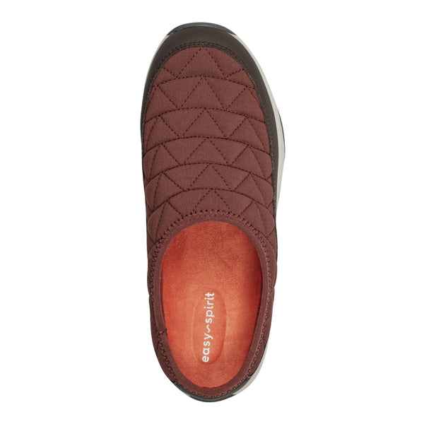 Easy Spirit Muffy Casual Clogs Dark Red