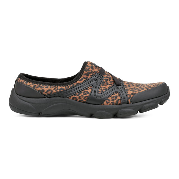 Easy Spirit Riptide Clogs Black/Leopard