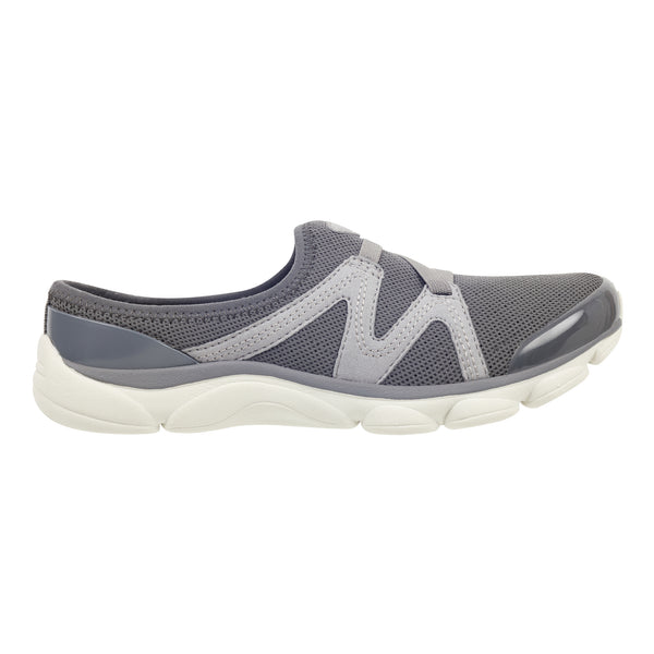 Easy Spirit Riptide Clogs Dark Grey Fabric