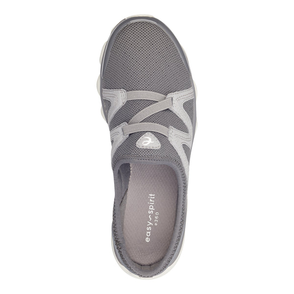 Easy Spirit Riptide Clogs Dark Grey Fabric