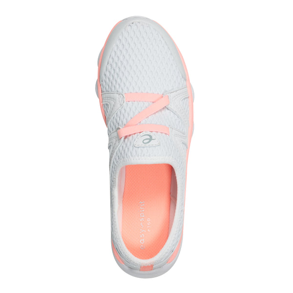 Easy Spirit Riptide Clogs Grey/Coral