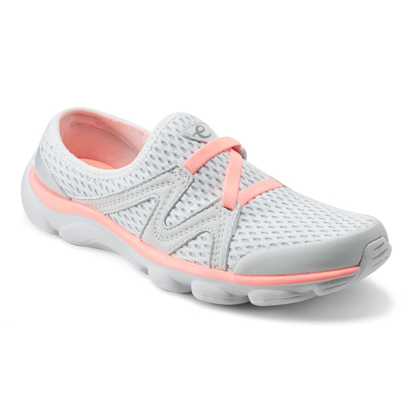 Easy Spirit Riptide Clogs Grey/Coral