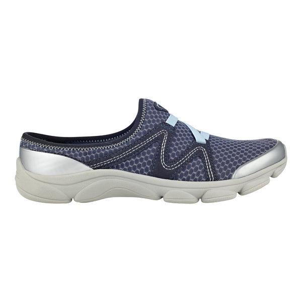 Easy Spirit Riptide Clogs Navy Fabric