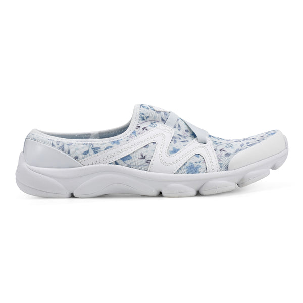 Easy Spirit Riptide Clogs White/Blue Floral