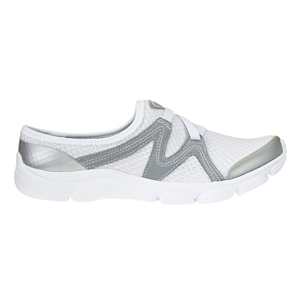 Easy Spirit Riptide Clogs White Fabric