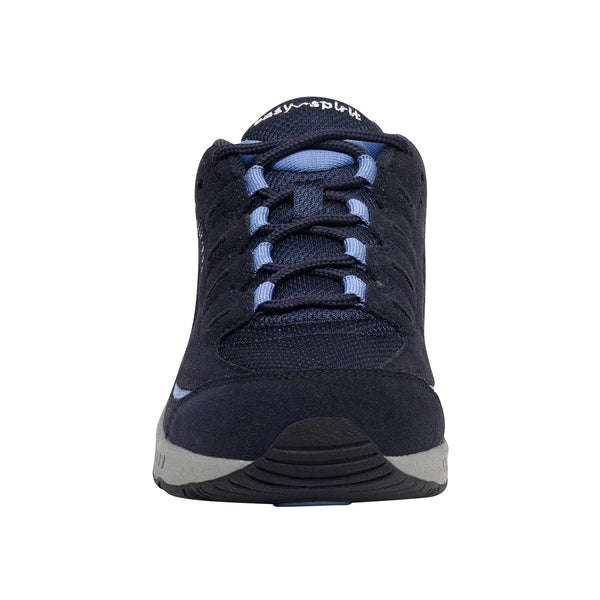 Easy Spirit Romy Walking Shoes Blue Multi Suede