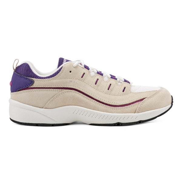 Easy Spirit Romy Walking Shoes Natural Suede