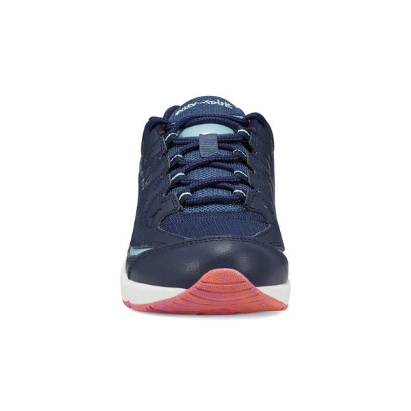 Easy Spirit Romy Walking Shoes Navy Leather
