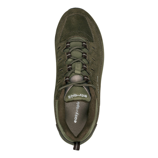 Easy Spirit Romy Walking Shoes Olive Suede
