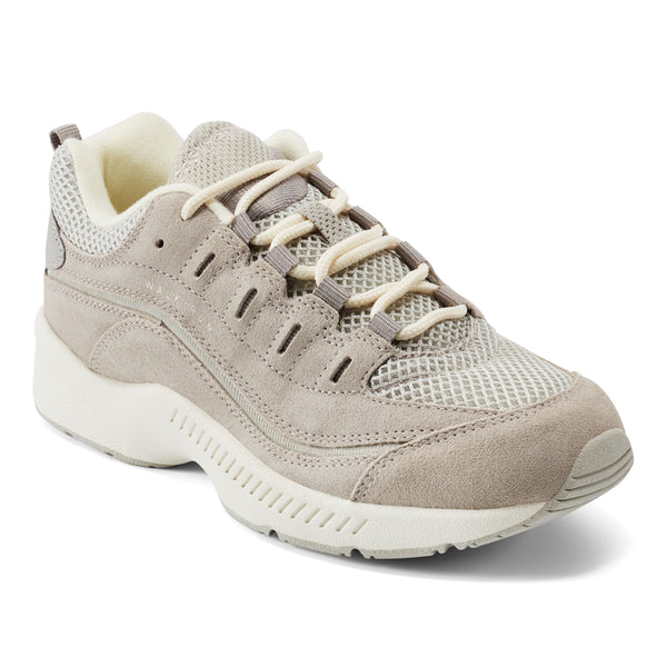 Easy Spirit Romy Walking Shoes Taupe Suede