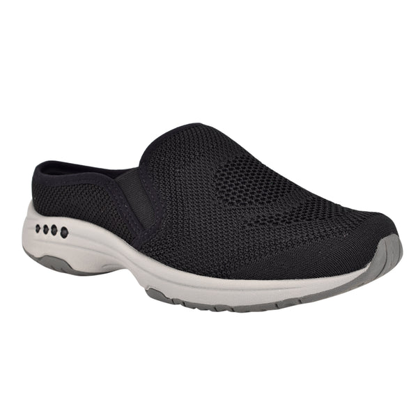 easy spirit Takeknit Eco Clogs Black Recycled Knit