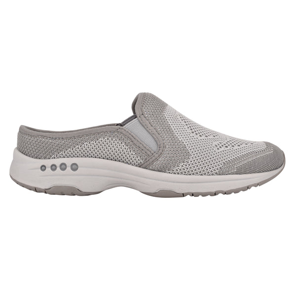 Easy Spirit Takeknit Eco Clogs Grey Recycled Knit