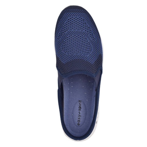 Easy Spirit Takeknit Eco Clogs Navy Recycled Knit