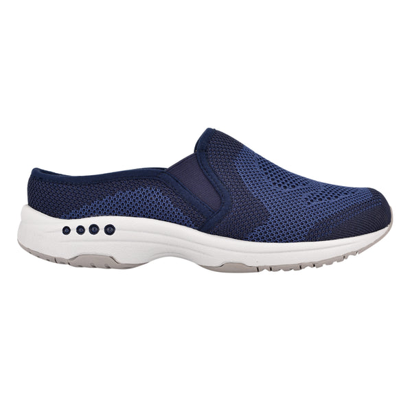 Easy Spirit Takeknit Eco Clogs Navy Recycled Knit