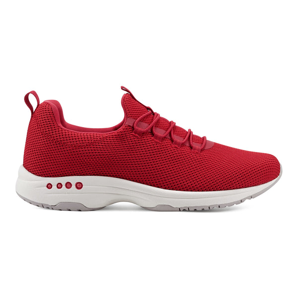 Easy Spirit Tame Slip On Sneakers Red Knit