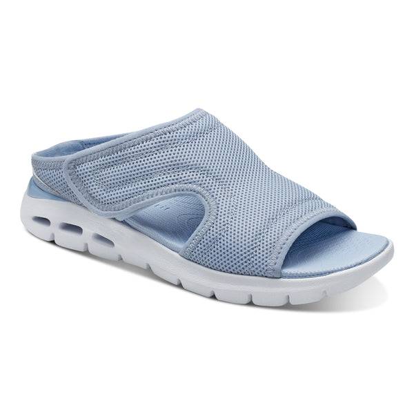 Easy Spirit Taniya Slip On Sandals Light Blue