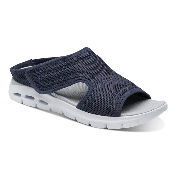 easy spirit Taniya Slip On Sandals Navy