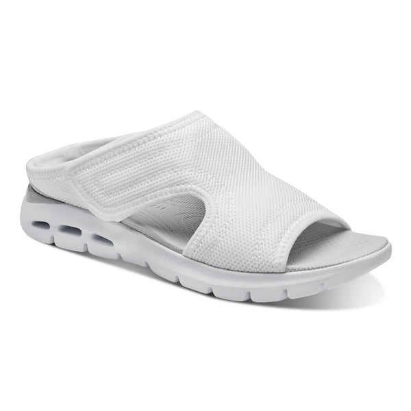 Easy Spirit Taniya Slip On Sandals White
