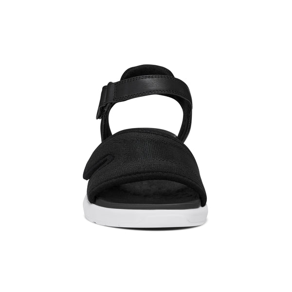 Easy Spirit Tayton Flat Sandals Black