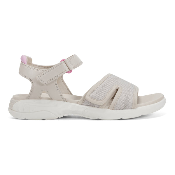 Easy Spirit Tayton Flat Sandals Taupe