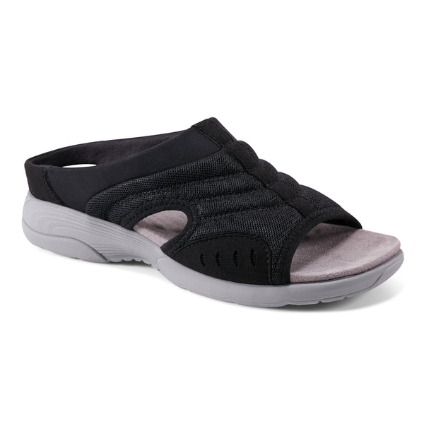 easy spirit Traciee Slip On Sandals Black