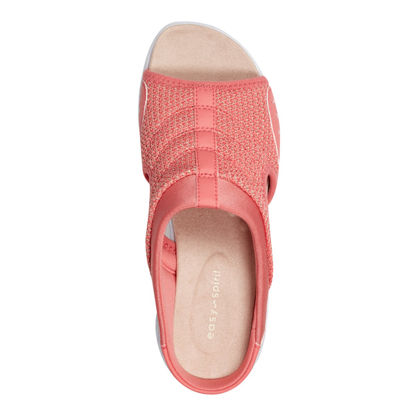 Easy Spirit Traciee Slip On Sandals Coral
