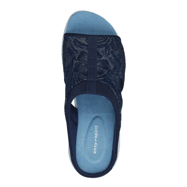 Easy Spirit Traciee Slip On Sandals Dark Blue