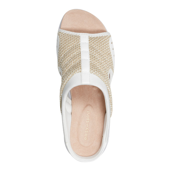 Easy Spirit Traciee Slip On Sandals Gold