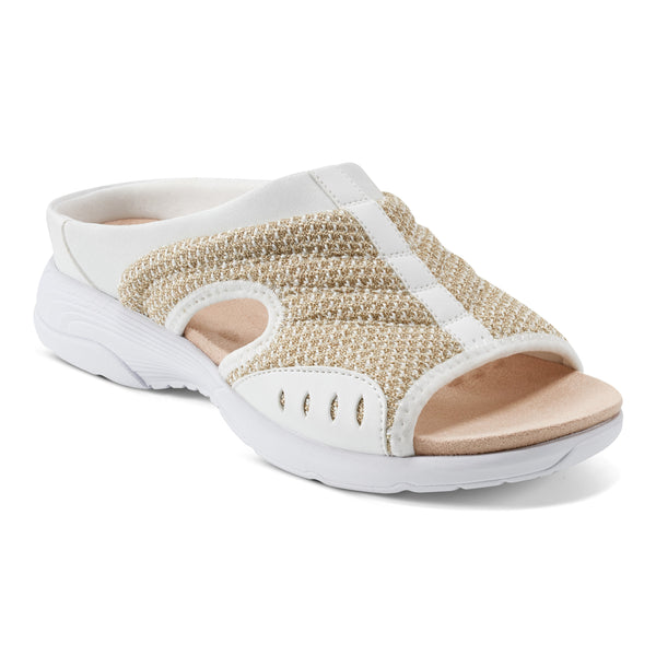 Easy Spirit Traciee Slip On Sandals Gold