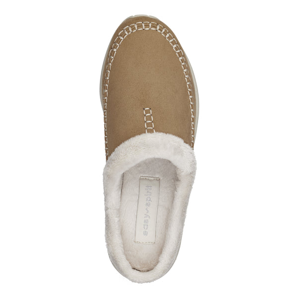 Easy Spirit Travelfurr Clogs Light Brown Multi