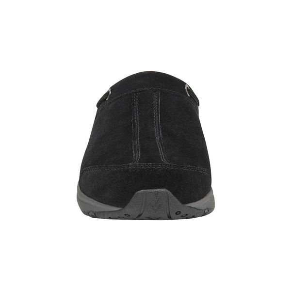 Easy Spirit Travelport Clogs Black Suede