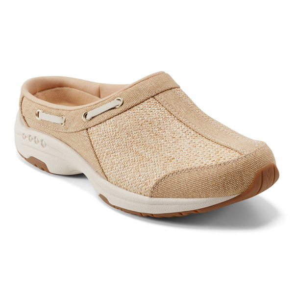 Easy Spirit Travelport Clogs Natural Raffia