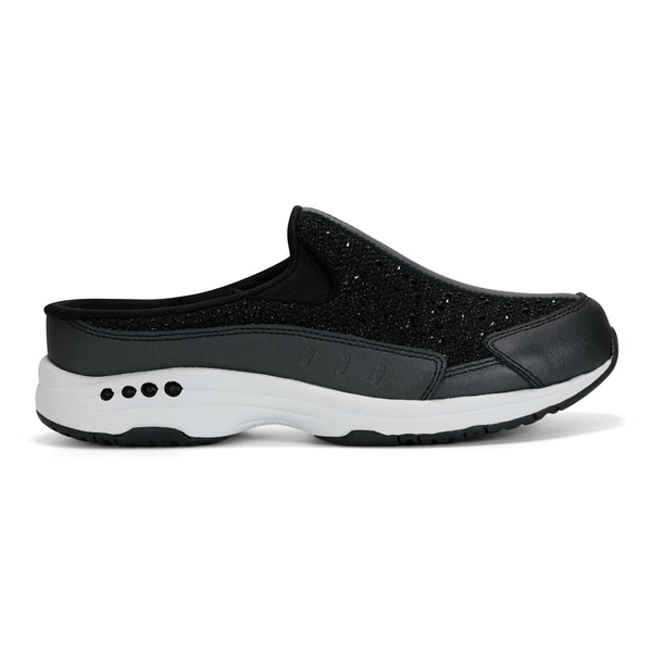 Easy Spirit Travelsparkle Clogs Black