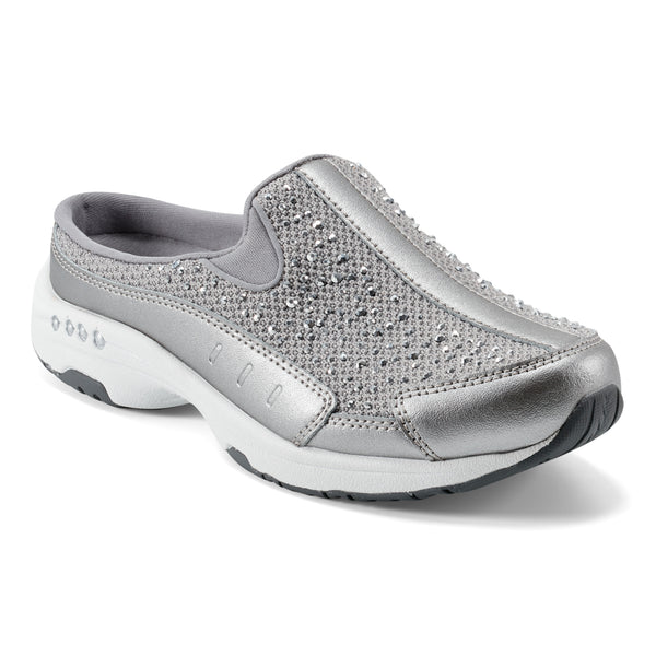 easy spirit Travelsparkle Clogs Medium Grey