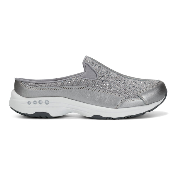 Easy Spirit Travelsparkle Clogs Medium Grey