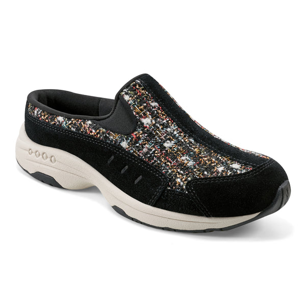 easy spirit Traveltime Clogs Black Boucle Multi