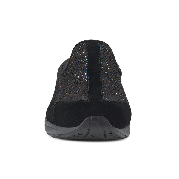 Easy Spirit Traveltime Clogs Black Glitter Multi