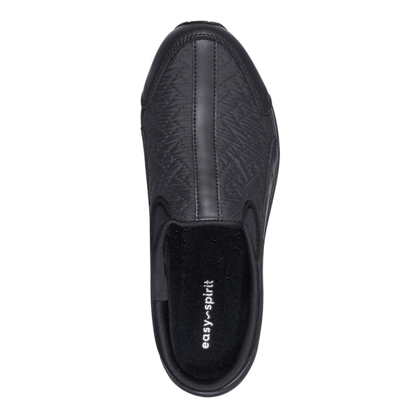 Easy Spirit Traveltime Clogs Black Nylon