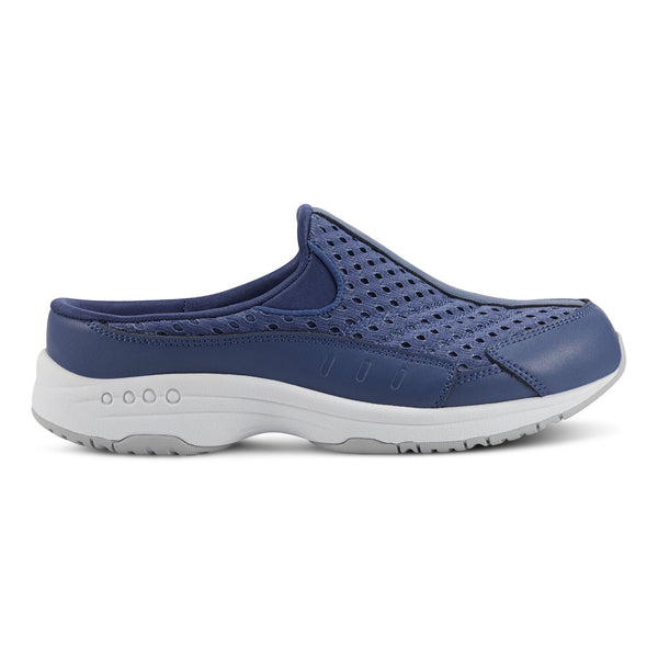 Easy Spirit Traveltime Clogs Blue Mesh Multi