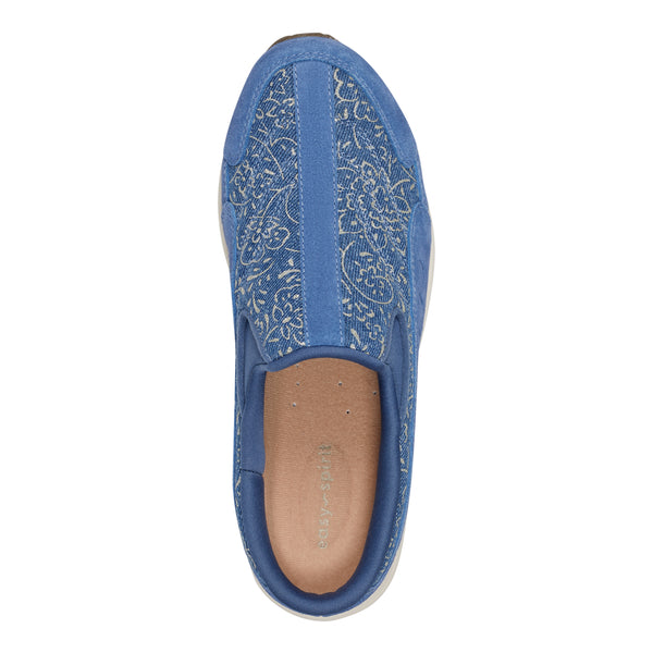 Easy Spirit Traveltime Clogs Denim/Gold