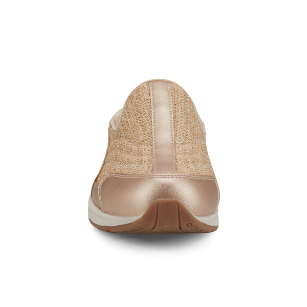 Easy Spirit Traveltime Clogs Gold Raffia