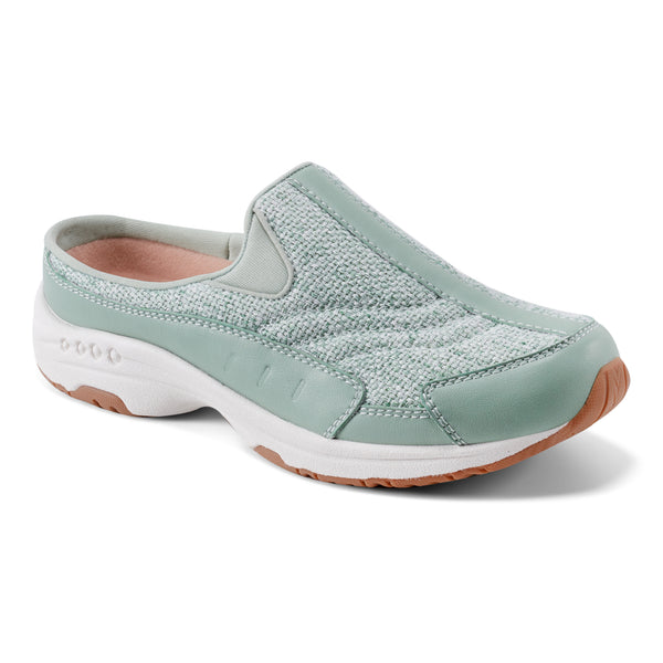 Easy Spirit Traveltime Clogs Light Green