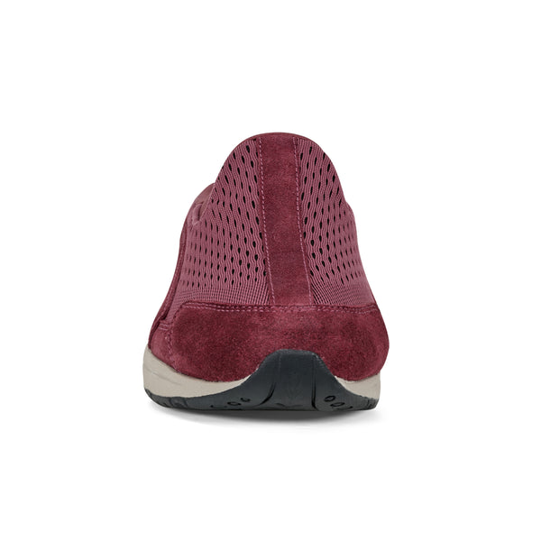 Easy Spirit Traveltime Clogs Red Suede