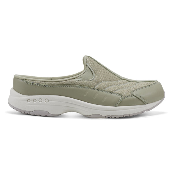 Easy Spirit Traveltime Clogs Sage Green