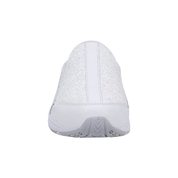 Easy Spirit Traveltime Clogs White Sparkle