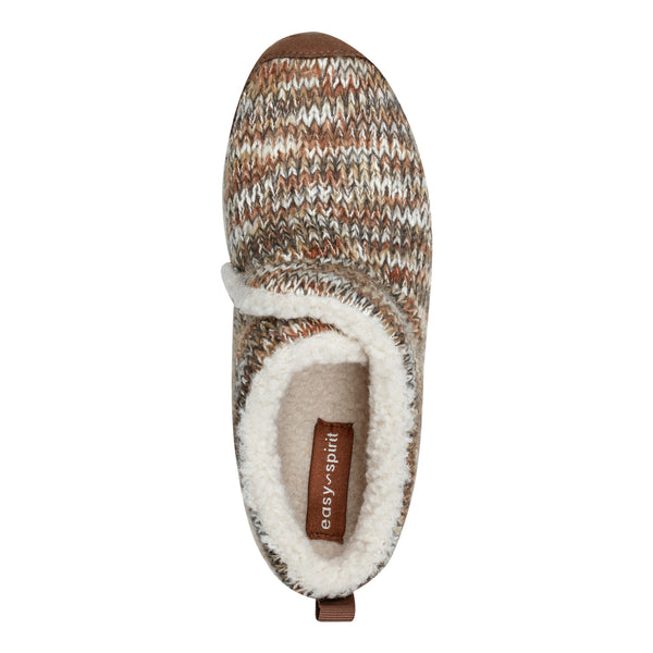 Easy Spirit Trippin Cozy Booties Brown Multi