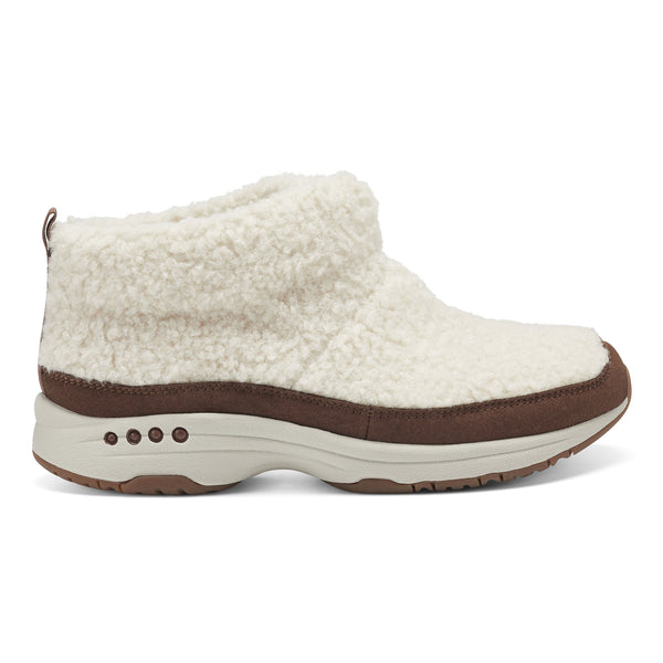 Easy Spirit Trippin Cozy Booties Natural