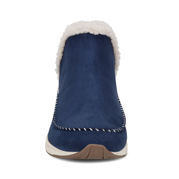 Easy Spirit Tuva Cozy Booties Navy