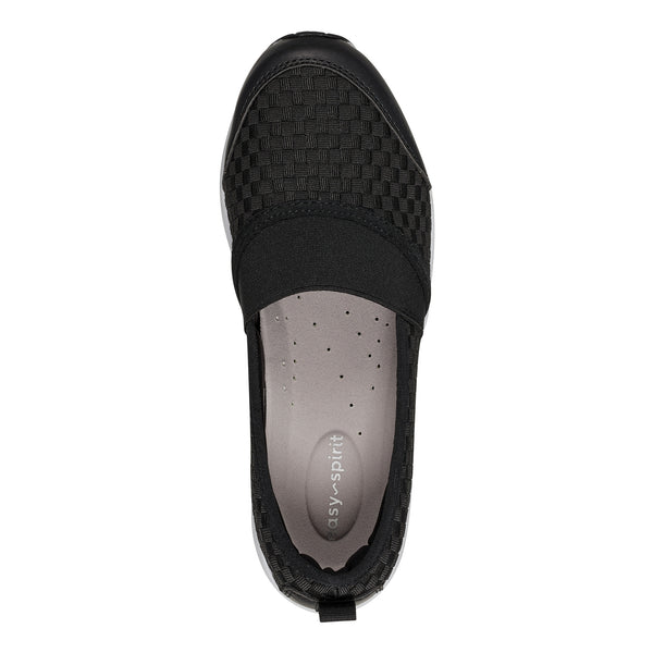 Easy Spirit Twist Slip On Sneakers Black